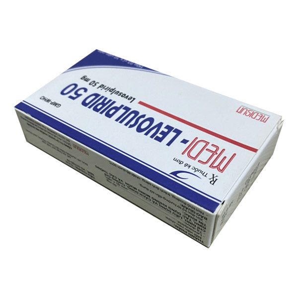 Medi - Levosulpirid 50 hộp 30 viên