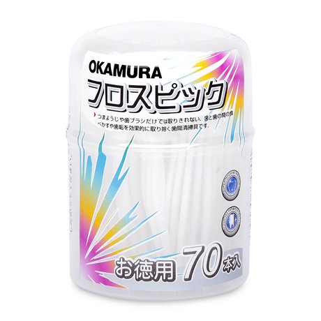 Chỉ kẽ Răng Okamura hộp 70 cây
