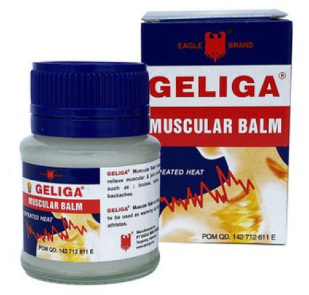 Dầu cù là lửa Geliga Muscular Balm hộp 1 lọ 40g