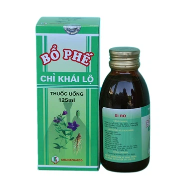 điều trị tiêu đàm, giảm ho Bổ Phế Chỉ Khái Lộ chai 125ml