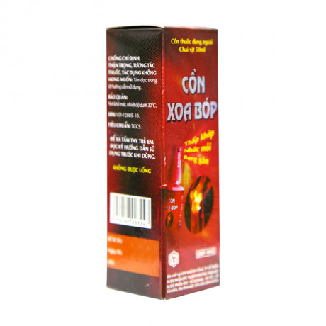 Cồn xoa bóp hộp 1 chai 50ml-2