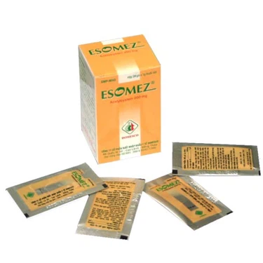 Thuốc long đờm, tiêu chất nhầy Esomez Domesco hộp 20 gói x 1g