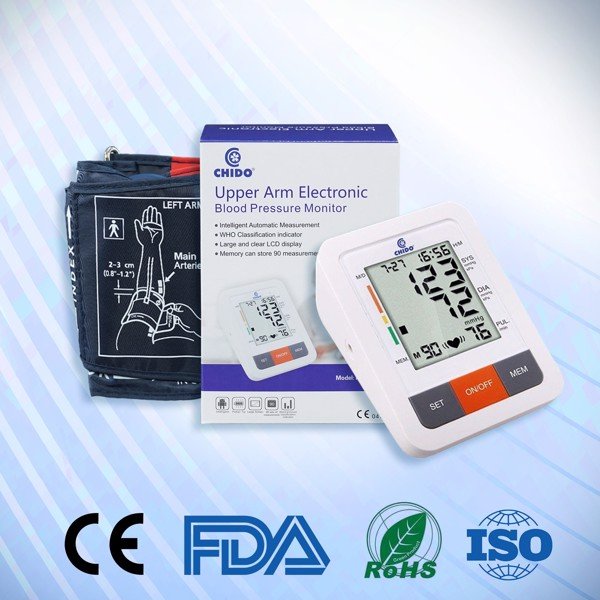 Máy đo huyết áp bắp tay Chido Upper Arm Electronic PG-800B31 hộp 1 cái