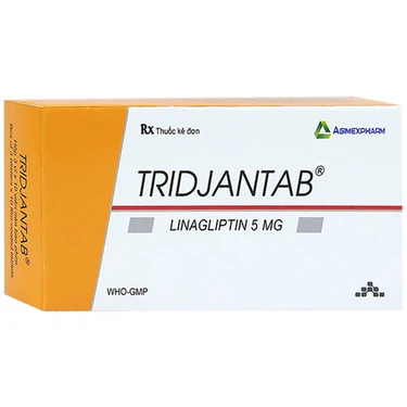 Thuốc điều trị đái tháo đường tuýp 2 Tridjantab 5mg hộp 3 vỉ x 10 viên