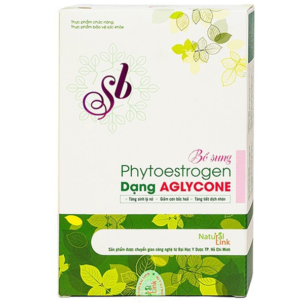 Viên uống mầm đậu nành SB bổ sung Phytoestrogen dạng aglycon hộp 30 viên