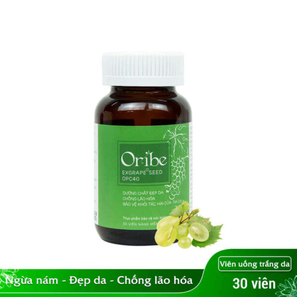 Viên uống hỗ trợ chống lão hóa da Oribe hộp 1 lọ 30 viên