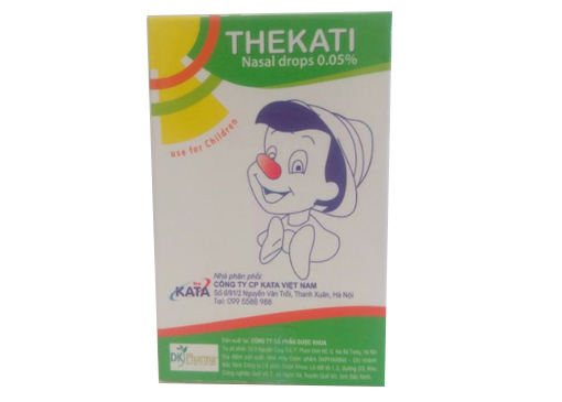 Thuốc nhỏ mũi Thekati hộp 1 lọ 10ml
