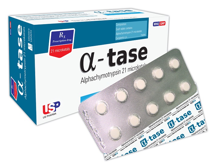 Thuốc kháng viêm α - TASE hộp 50 viên