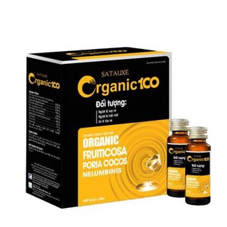 Say xe Organic 100 hộp 20 lọ