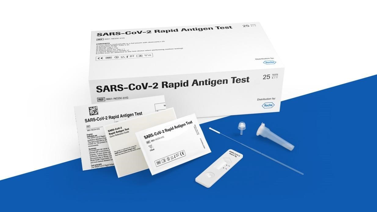 Bộ test nhanh SARS-CoV-2 Rapid Antigen Test hộp 25 bộ kit