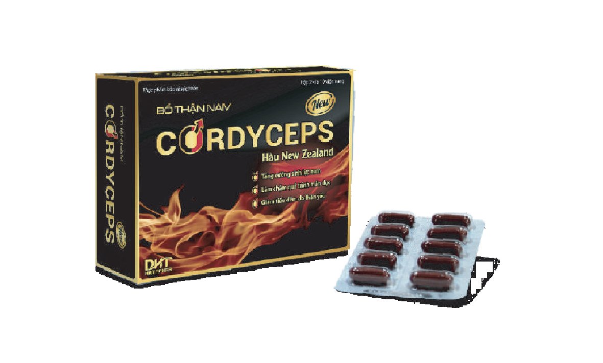 Bổ thận nam CORDYCEPS hộp 3 vỉ x 10 viên