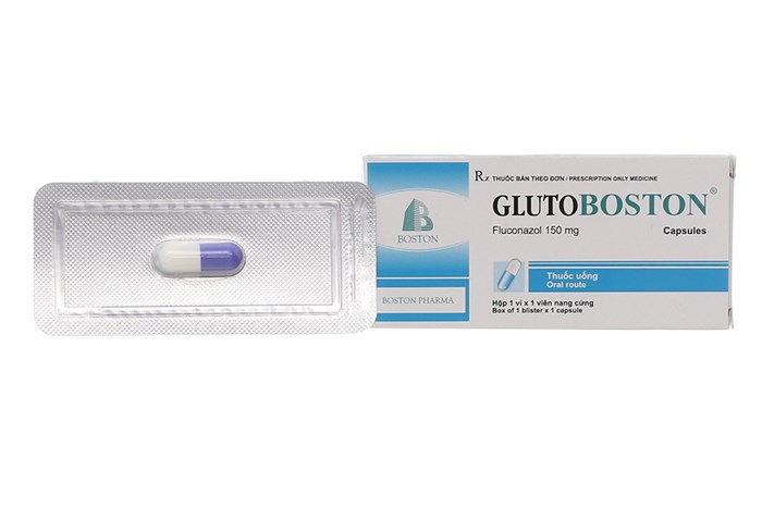 Thuốc trị nấm âm đạo GlutoBoston 150mg hộp 1 viên