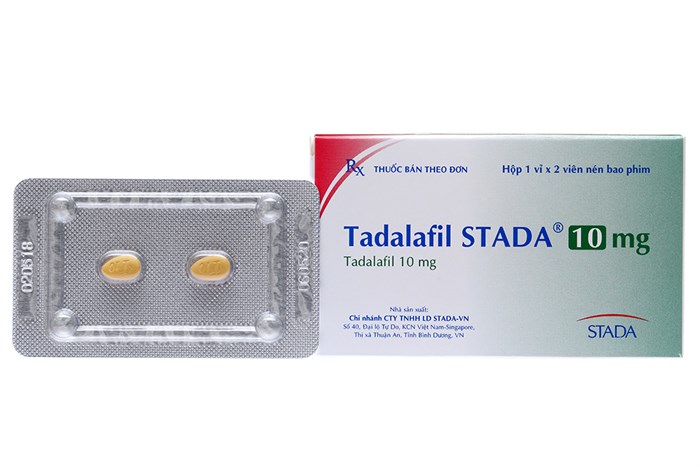 Thuốc điều trị rối loạn cương dương Tadalafil STADA 10mg hộp 2 viên-2