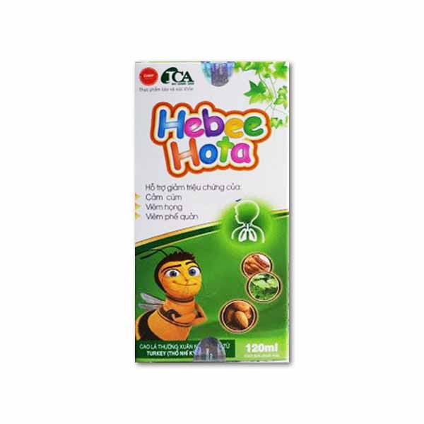 Siro ho Hebee Hota hộp 1 chai 120 ml
