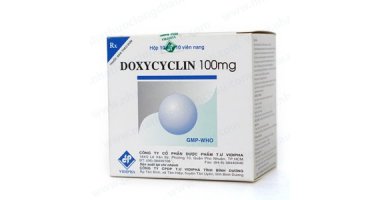 Thuốc kháng sinh Doxycyclin 100mg Vidipha hộp 100 viên