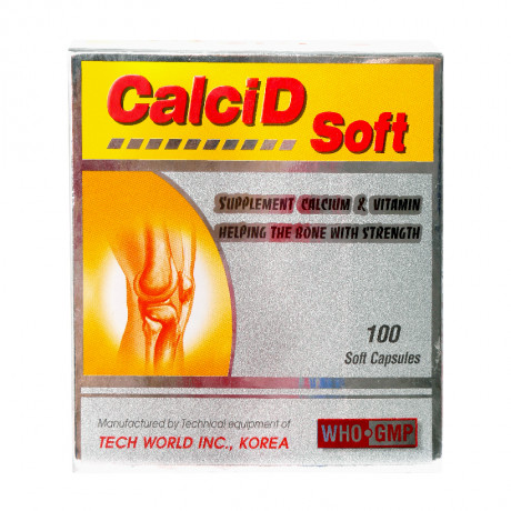 Viên uống bổ sung Canxi CalciD Soft hộp 100 viên-3