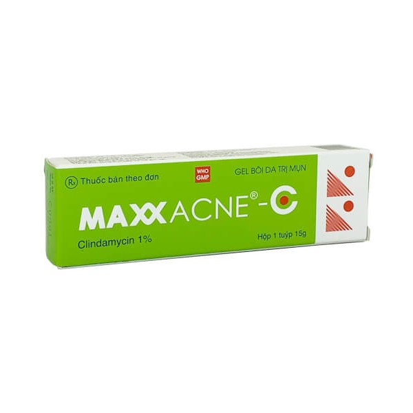 Gel bôi da trị mụn Maxxacne - C  hộp 1 tuýp 15g