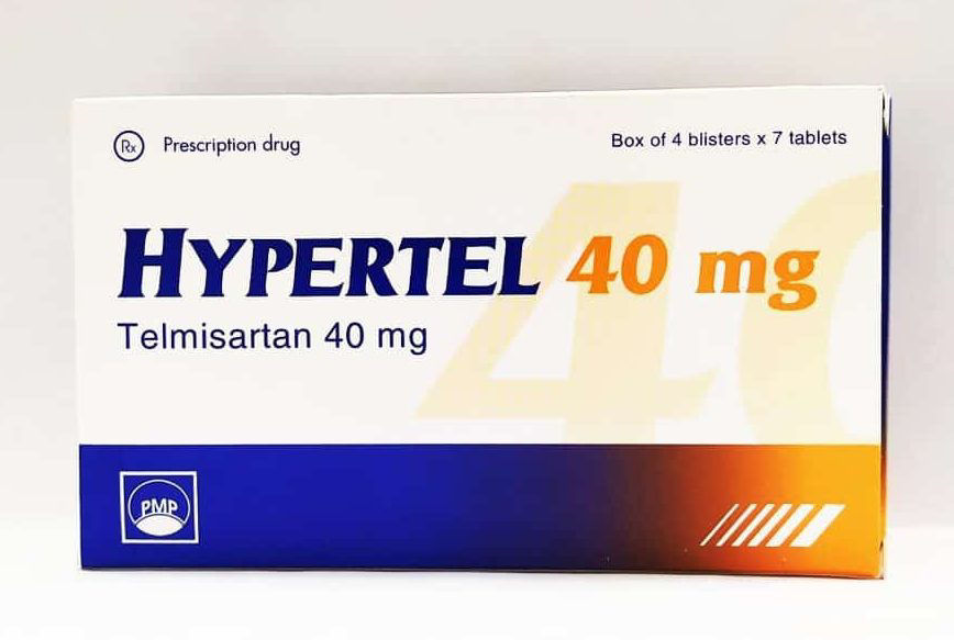 Thuốc điều trị tăng huyết áp Hypertel 40 hộp 28 viên
