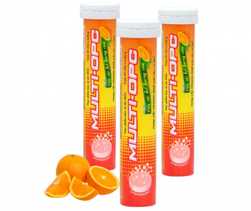 Bổ sung vitamin cho cơ thể Multi-OPC tuýp 20 viên