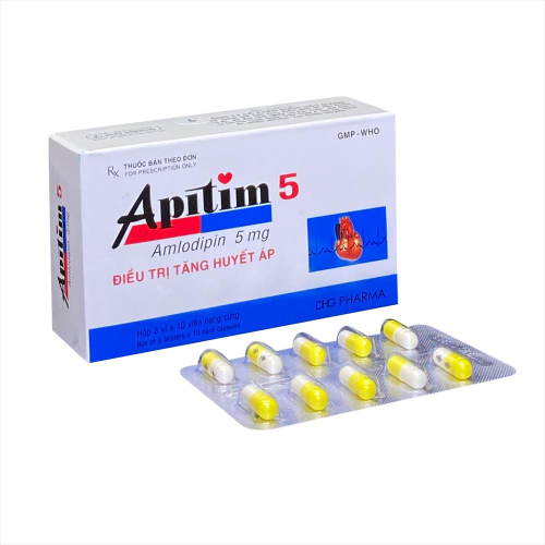 Apitim 5mg hộp 30 viên