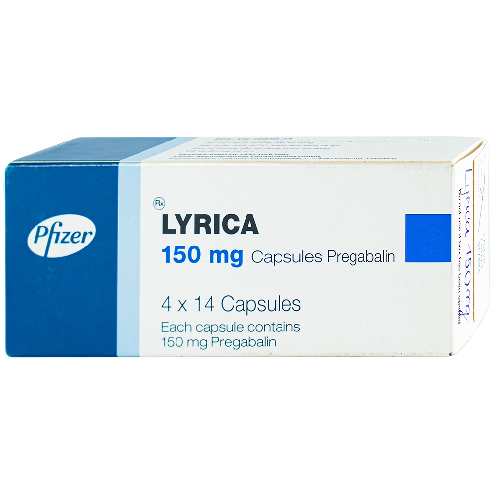 Thuốc điều trị đau thần kinh Lyrica 150mg hộp 56 viên-2