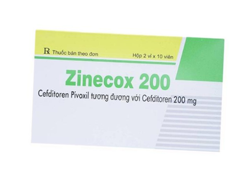 Thuốc kháng sinh Zinecox 200 hộp 20 viên-3