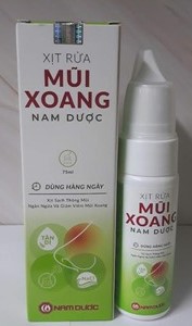 Xịt rửa Mũi Xoang Nam Dược hộp 1 chai 75ml