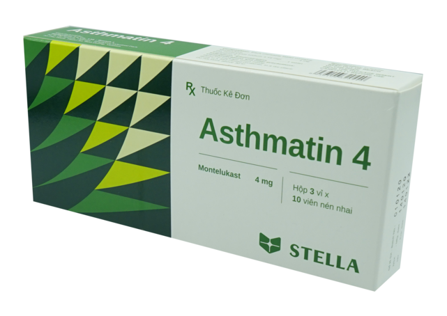 Asthmatin 4 hộp 30 viên