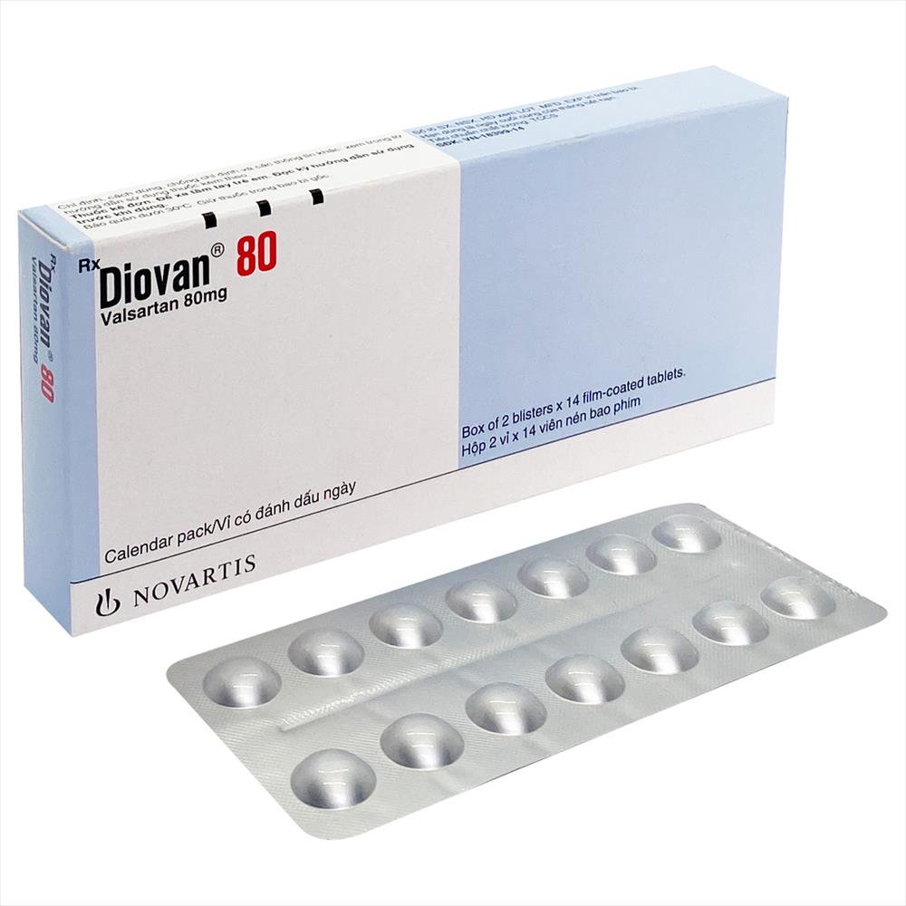 Thuốc điều trị cao huyết áp Diovan 80 hộp 28 viên-3
