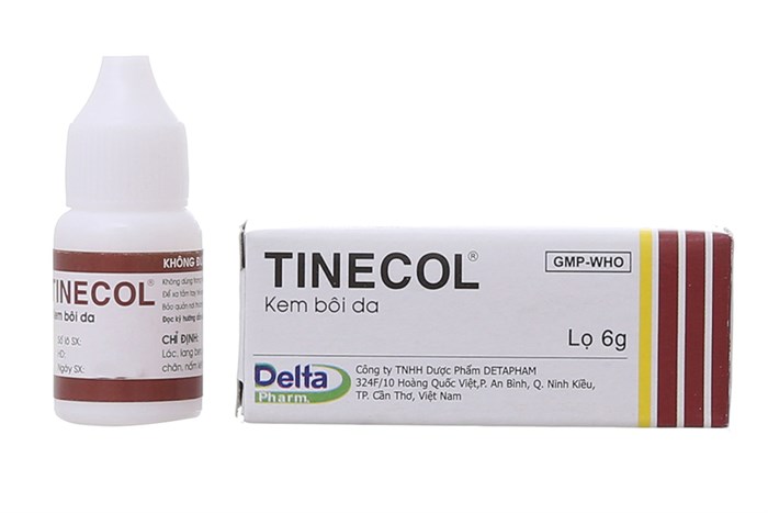 Kem bôi trị nấm da Tinecol hộp 1 lọ 6g