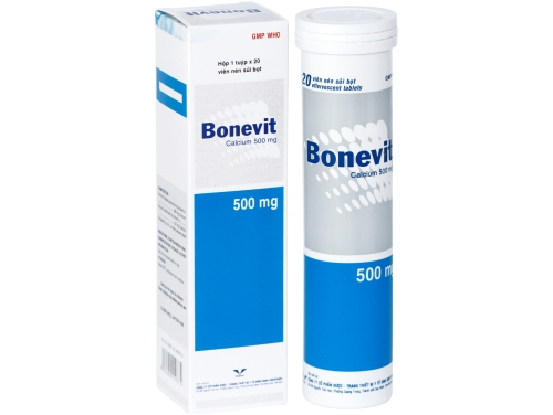 Viên sủi bổ sung Calci BONEVIT hộp 1 tuýp 20 viên