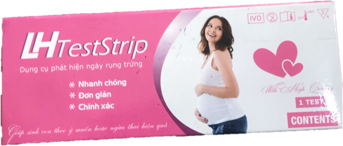 Que thử rụng trứng LH Test Strip hộp 1 test