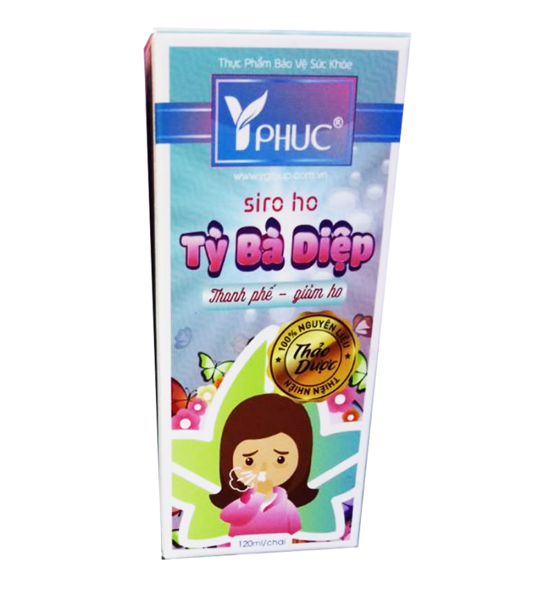 Siro ho Tỳ Bà Diệp hộp 1 chai 120ml