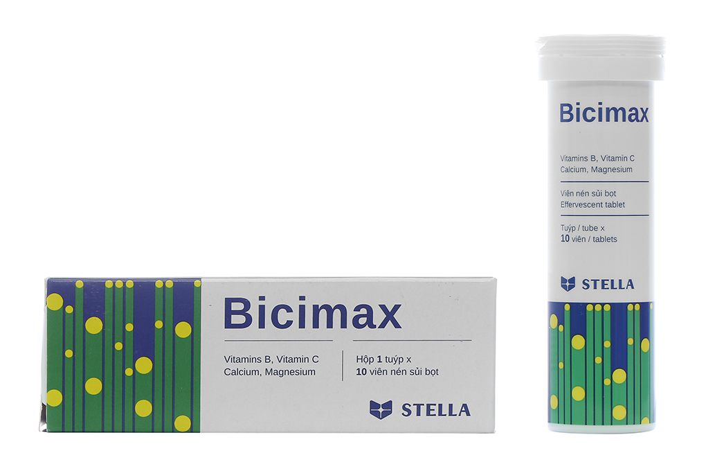 Viên sủi Bicimax  hộp 1 tuýp 10 viên