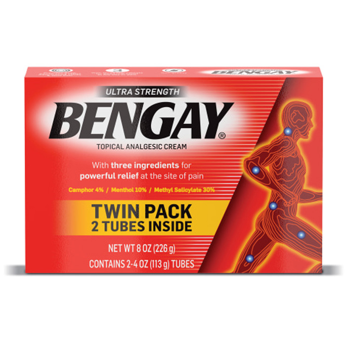 Kem xoa bóp Bengay Ultra Strength hộp 2 tuýp x 113g