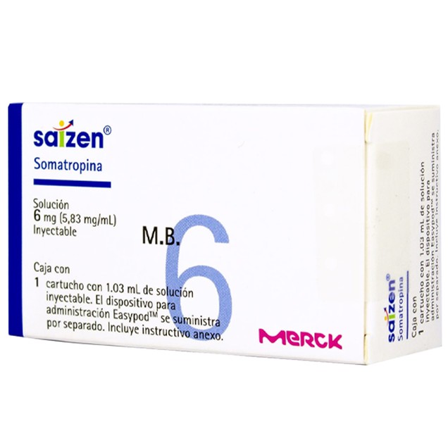 Dung dịch tiêm Saizen 6mg Merck hộp 1 ống