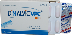 Thuốc giảm đau, hạ sốt Dinalvic VPC hộp 2 vỉ x 10 viên