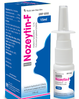 Thuốc trị viêm mũi dị ứng Nozeytin-F  hộp 1 chai 15ml