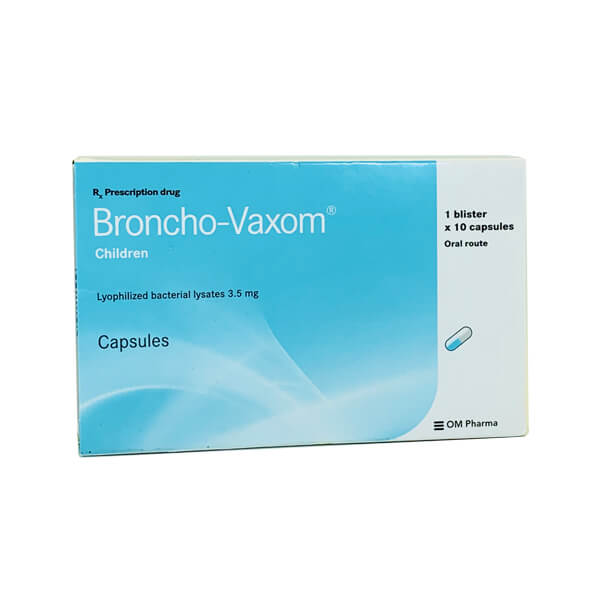 Broncho-Vaxom Children hộp 10 viên