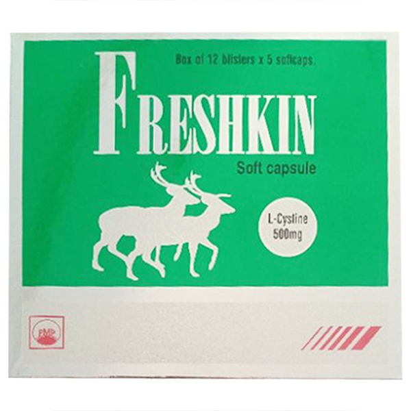 Thuốc điều trị viêm da Freshkin hộp 12 vỉ x 5 viên