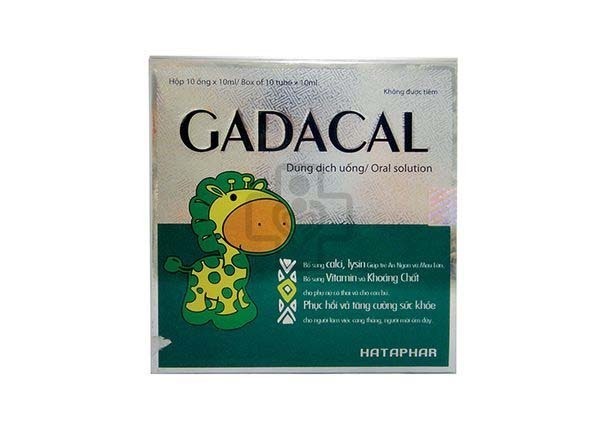 Thuốc Gadacal hộp 10 ống x 10ml