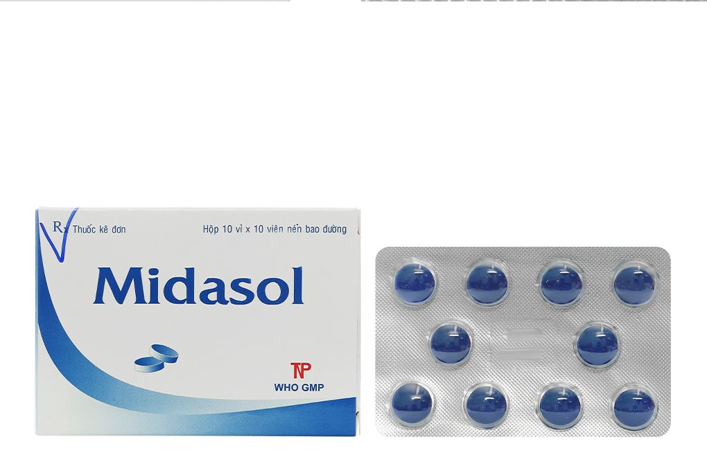 Midasol hộp 100 viên