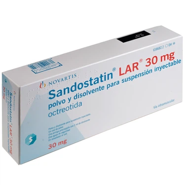 Điều trị bệnh rối loạn chuyển hóa mạn tính Sandostatin Lar 30mg Novartis hộp