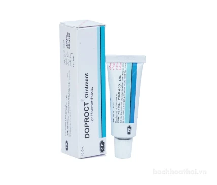 Thuốc bôi trị trĩ DOPROCT Ointment hộp 1 tuýp 10g-2