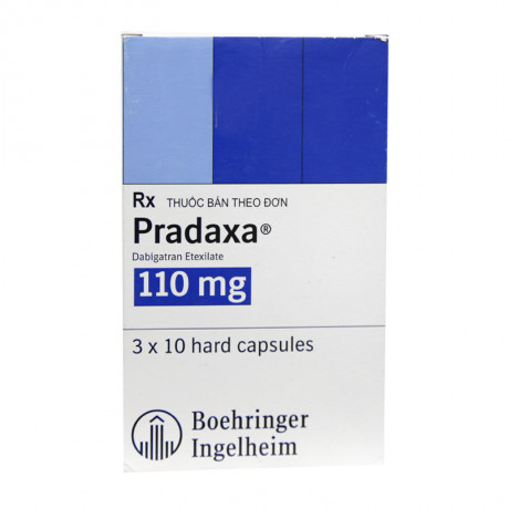 Thuốc chống đông máu Pradaxa 110mg  hộp 30 viên