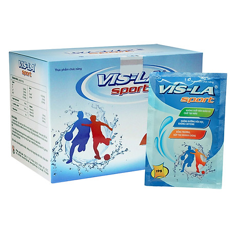 Thực phẩm bảo vệ sức khoẻ Vis-la Sport hộp 10 gói x 19g