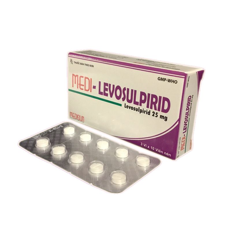 Medi - Levosulpirid 25mg hộp 30 viên-2