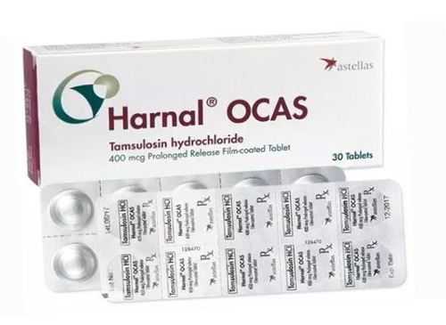 Thuốc trị bệnh đường tiết niệu Harnal Ocas 0,4mg hộp 30 viên