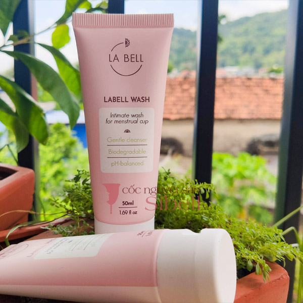 Dung dịch vệ sinh cốc nguyệt san LABELL WASH hộp 1 tuýp 50ml