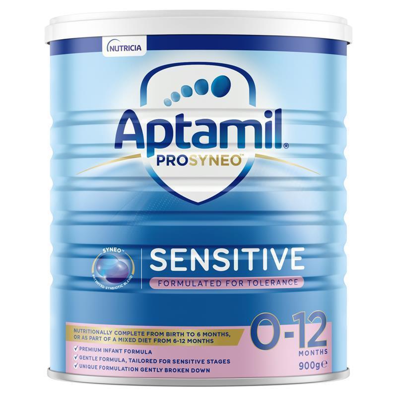 Sữa cho bé dị ứng đạm sữa bò Aptamil SENSITIVE lon 900g